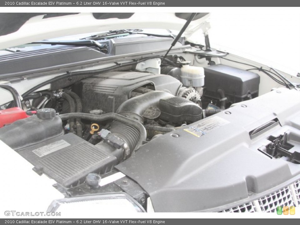 6.2 Liter OHV 16-Valve VVT Flex-Fuel V8 Engine for the 2010 Cadillac Escalade #54473139