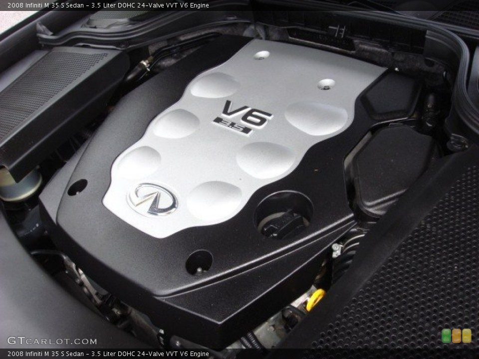 3.5 Liter DOHC 24-Valve VVT V6 2008 Infiniti M Engine