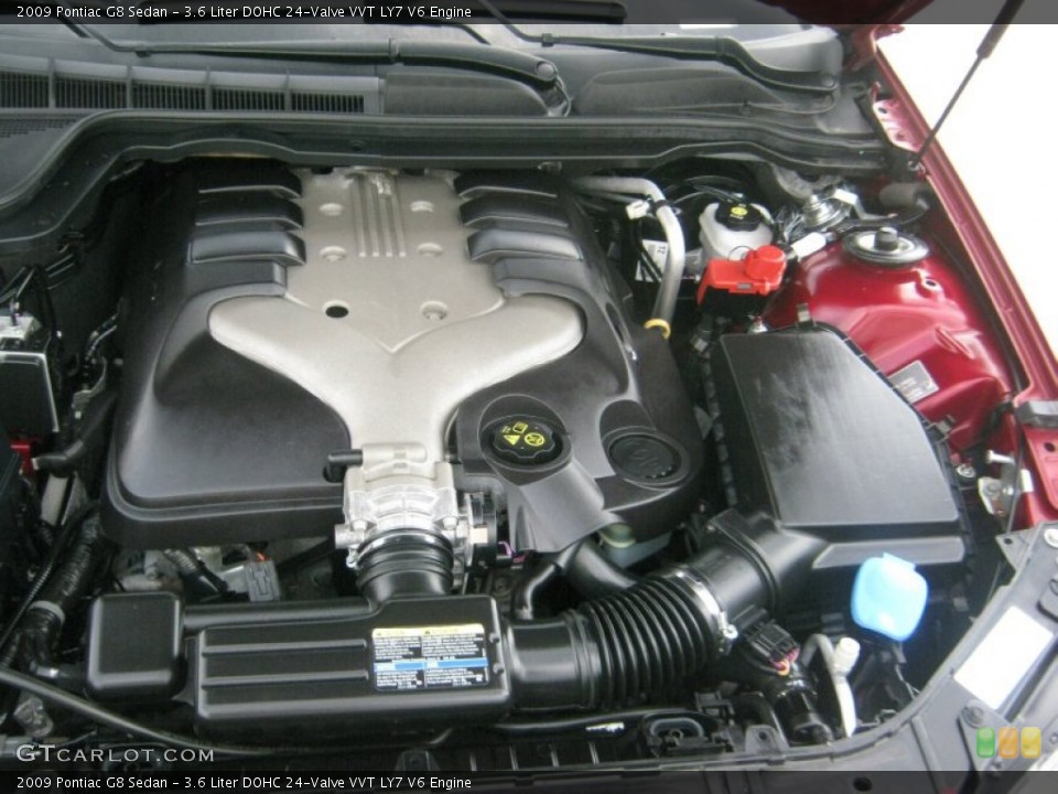 3.6 Liter DOHC 24-Valve VVT LY7 V6 Engine for the 2009 Pontiac G8 #54481928