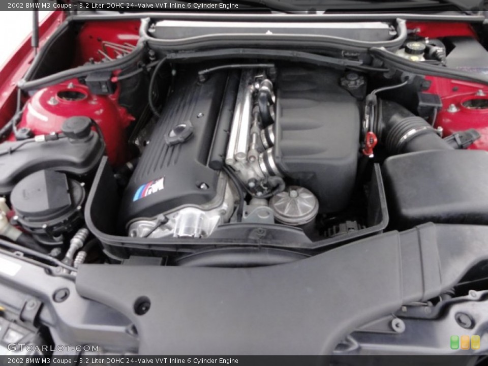 3.2 Liter DOHC 24-Valve VVT Inline 6 Cylinder Engine for the 2002 BMW M3 #54484232