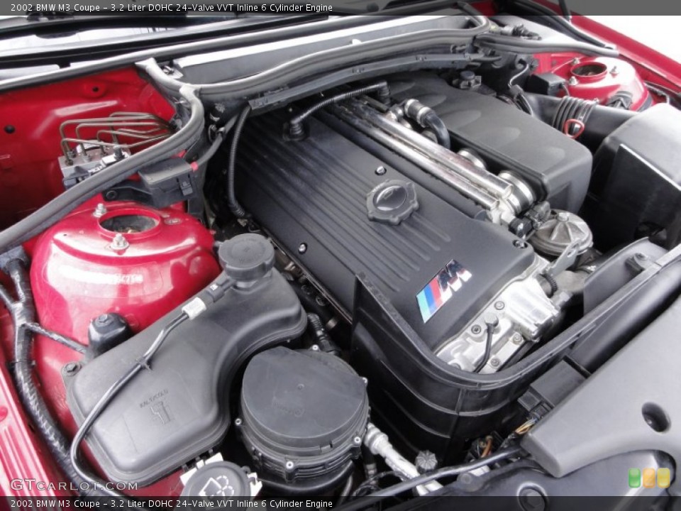 3.2 Liter DOHC 24-Valve VVT Inline 6 Cylinder Engine for the 2002 BMW M3 #54484253