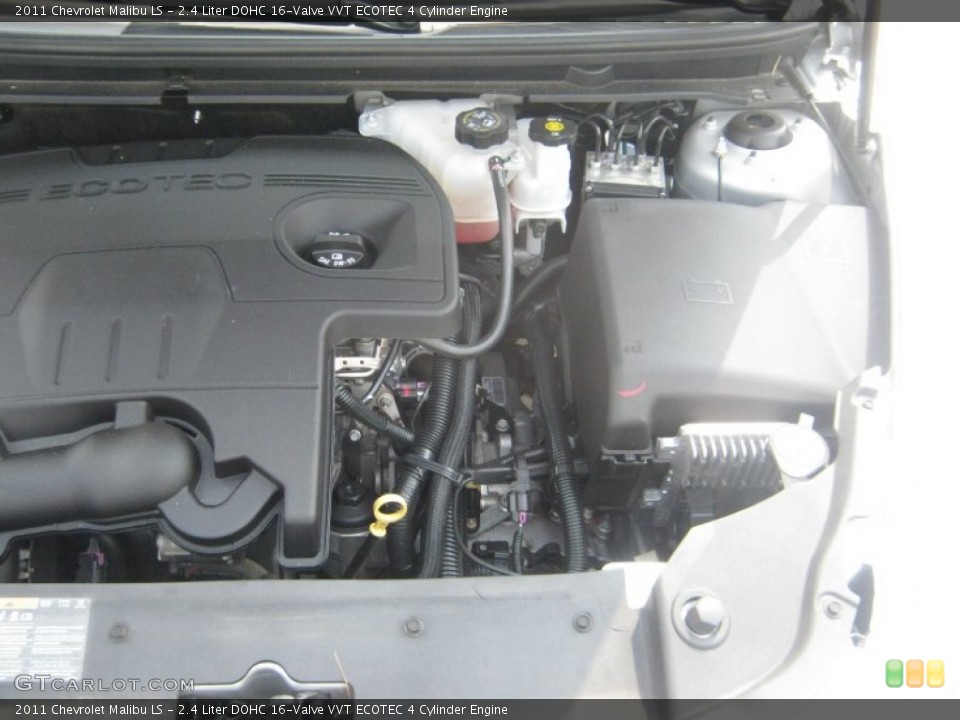 2.4 Liter DOHC 16-Valve VVT ECOTEC 4 Cylinder Engine for the 2011 Chevrolet Malibu #54484352
