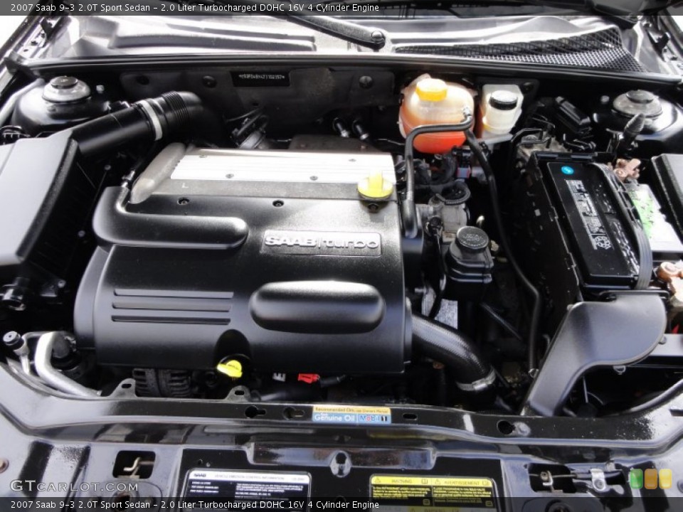 2.0 Liter Turbocharged DOHC 16V 4 Cylinder Engine for the 2007 Saab 9-3 #54485192