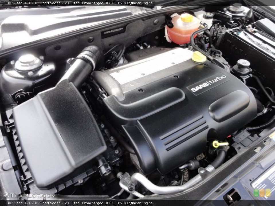 2.0 Liter Turbocharged DOHC 16V 4 Cylinder Engine for the 2007 Saab 9-3 #54485210