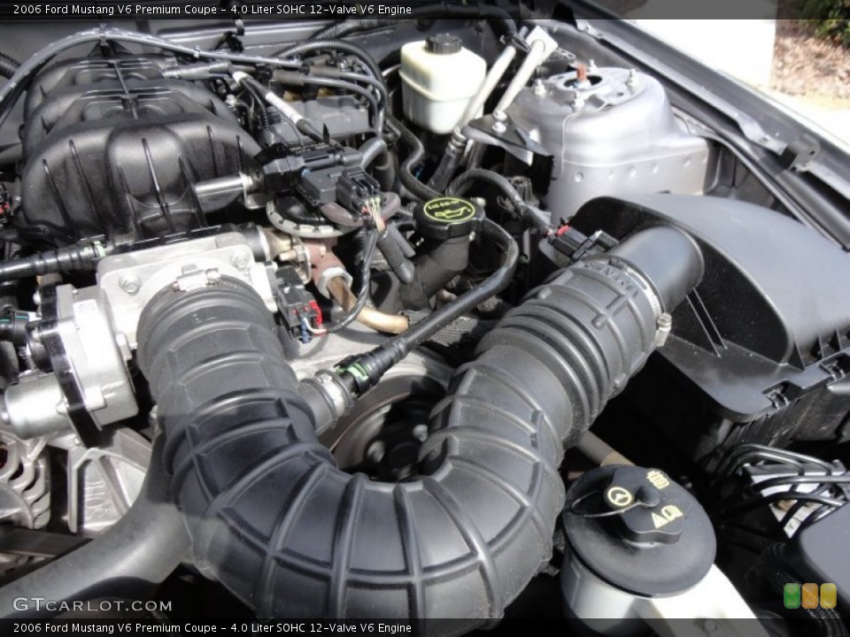 4.0 Liter SOHC 12-Valve V6 Engine for the 2006 Ford Mustang #54492971