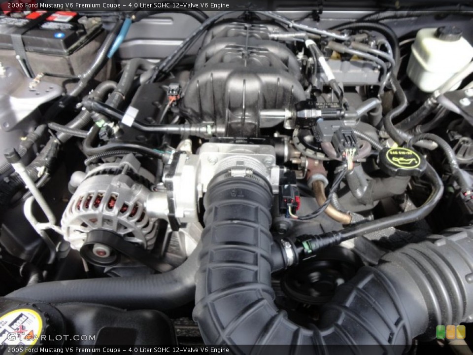 4.0 Liter SOHC 12-Valve V6 Engine for the 2006 Ford Mustang #54492989
