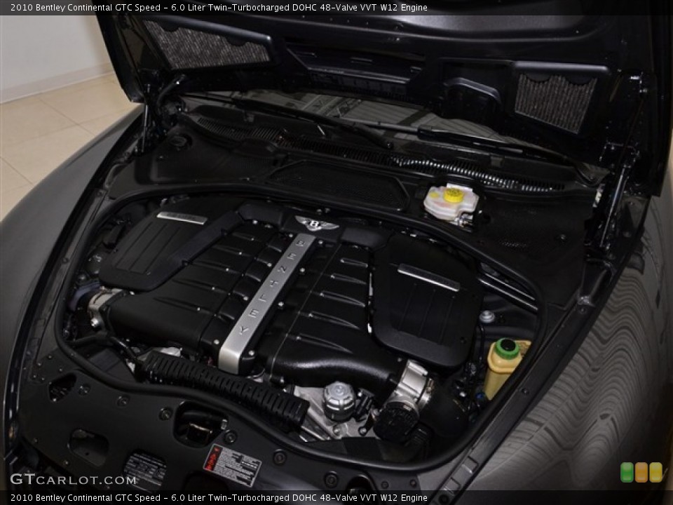 6.0 Liter Twin-Turbocharged DOHC 48-Valve VVT W12 Engine for the 2010 Bentley Continental GTC #54501998