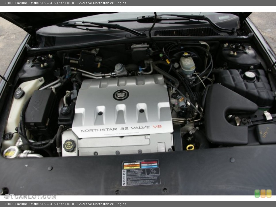 4.6 Liter DOHC 32-Valve Northstar V8 Engine for the 2002 Cadillac Seville #54509837