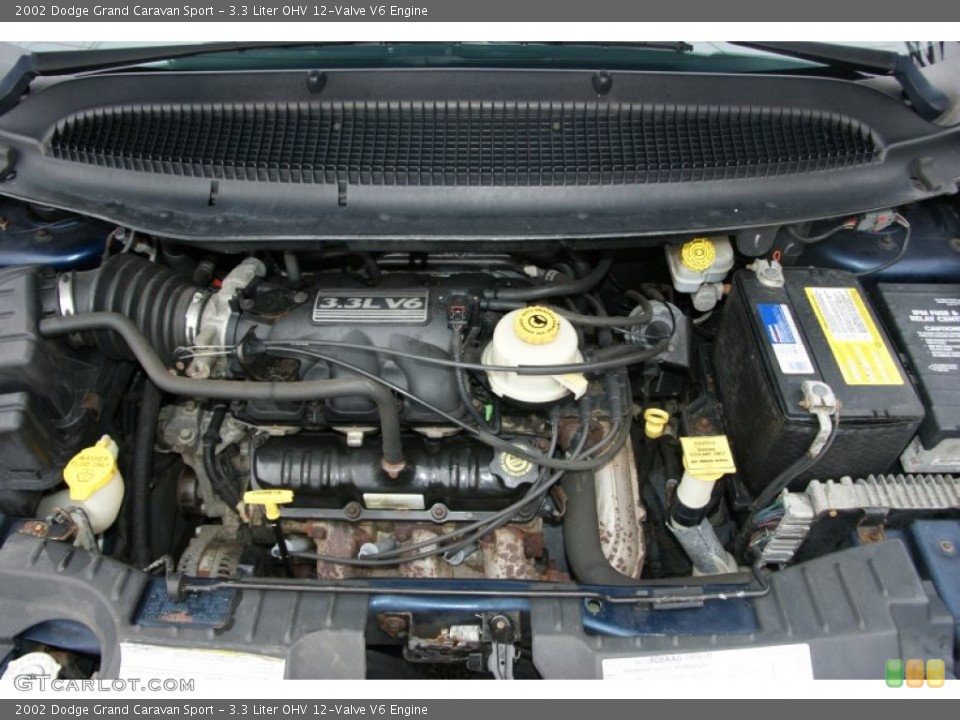 3.3 Liter OHV 12-Valve V6 Engine for the 2002 Dodge Grand Caravan #54510224
