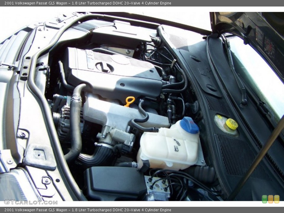 1.8 Liter Turbocharged DOHC 20-Valve 4 Cylinder Engine for the 2001 Volkswagen Passat #54517502