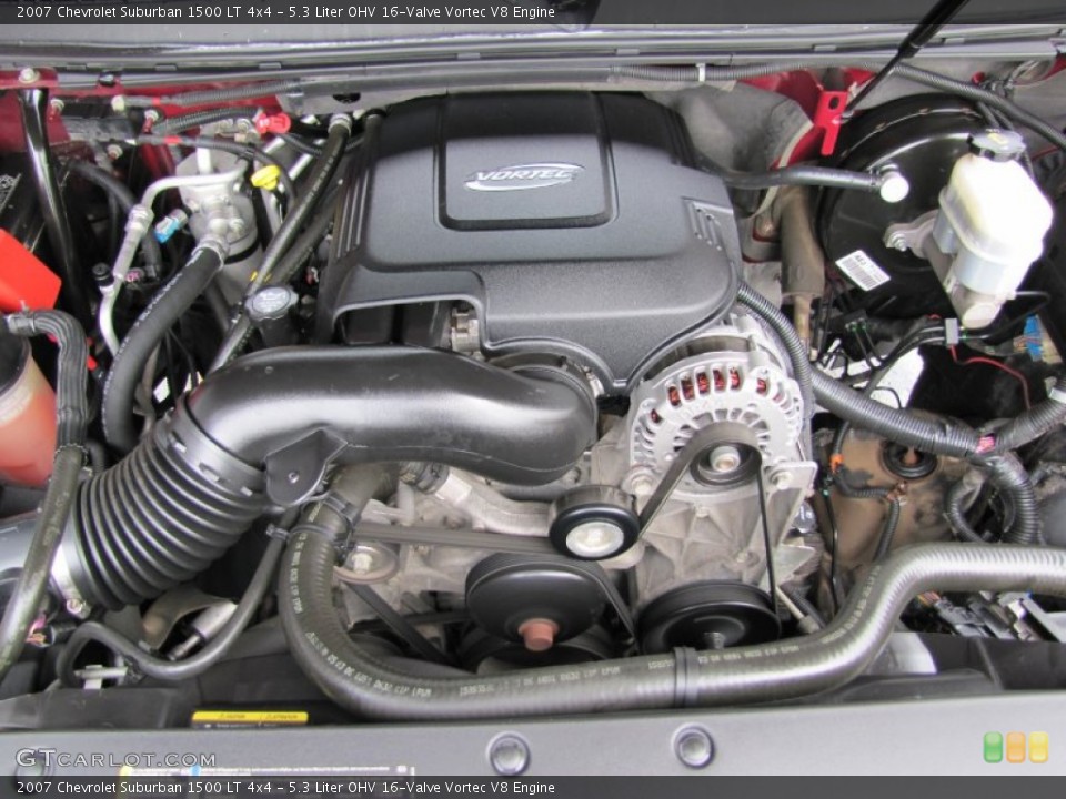 5.3 Liter OHV 16-Valve Vortec V8 Engine for the 2007 Chevrolet Suburban #54518840
