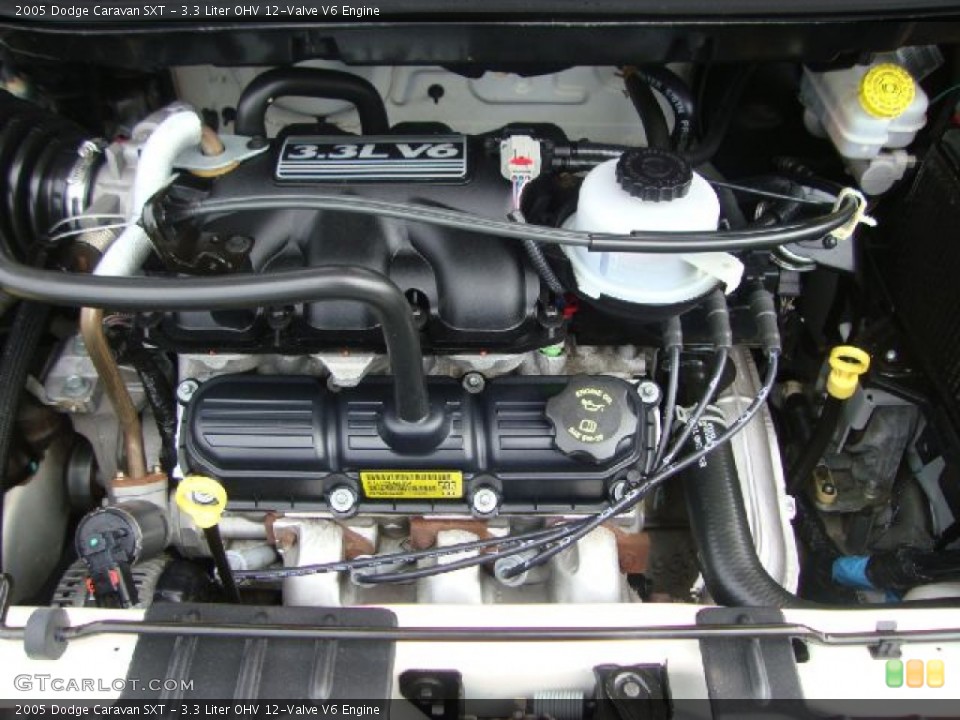 3.3 Liter OHV 12-Valve V6 Engine for the 2005 Dodge Caravan #54519434