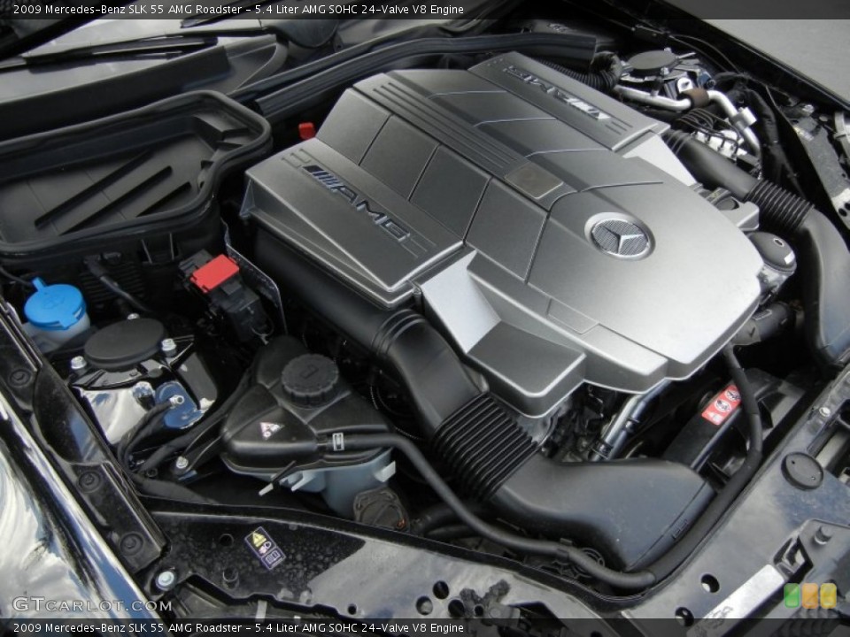 5.4 Liter AMG SOHC 24-Valve V8 Engine for the 2009 Mercedes-Benz SLK #54527990