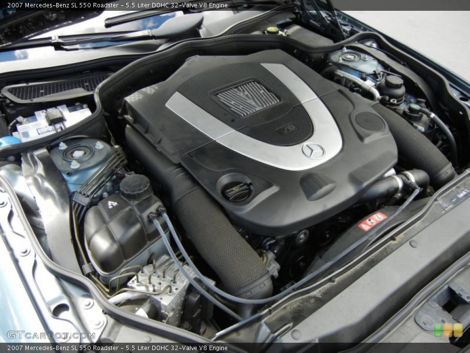 5.5 Liter DOHC 32-Valve V8 Engine for the 2007 Mercedes-Benz SL #54528839