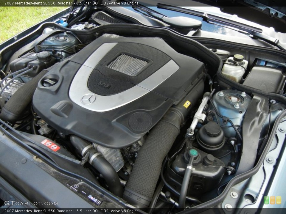 5.5 Liter DOHC 32-Valve V8 Engine for the 2007 Mercedes-Benz SL #54528851