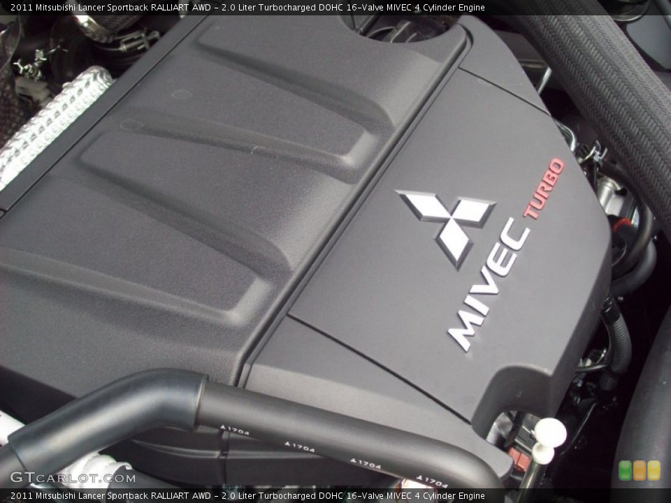 2.0 Liter Turbocharged DOHC 16-Valve MIVEC 4 Cylinder Engine for the 2011 Mitsubishi Lancer #54528953