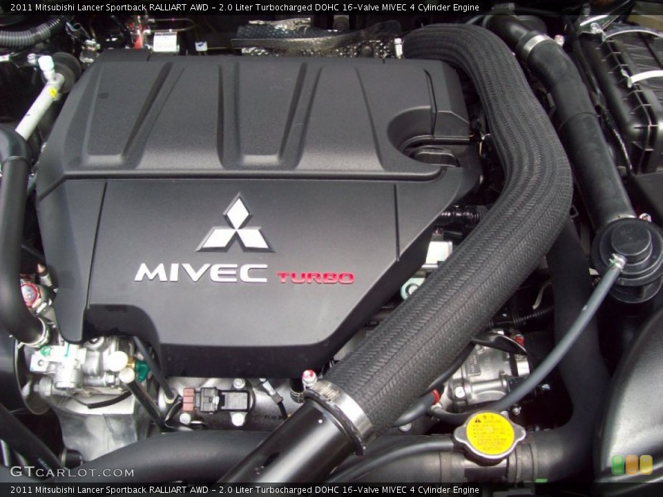 2.0 Liter Turbocharged DOHC 16-Valve MIVEC 4 Cylinder Engine for the 2011 Mitsubishi Lancer #54542778