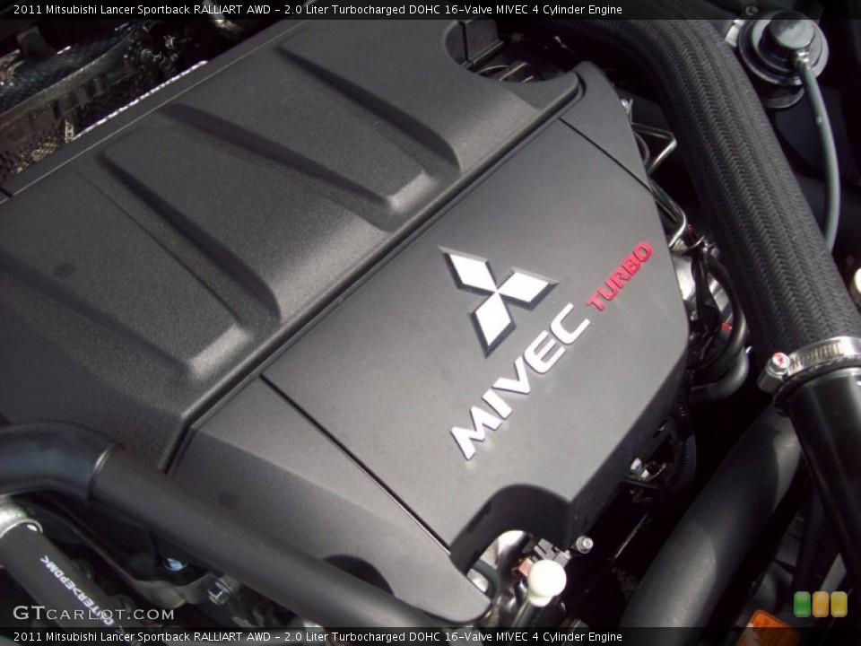 2.0 Liter Turbocharged DOHC 16-Valve MIVEC 4 Cylinder Engine for the 2011 Mitsubishi Lancer #54542791
