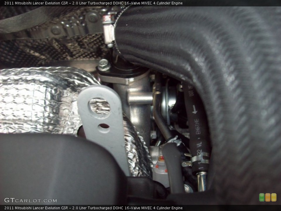 2.0 Liter Turbocharged DOHC 16-Valve MIVEC 4 Cylinder Engine for the 2011 Mitsubishi Lancer Evolution #54543789