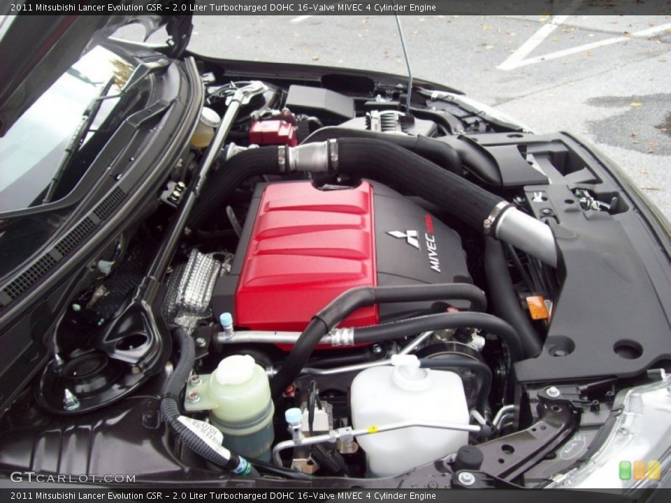 2.0 Liter Turbocharged DOHC 16-Valve MIVEC 4 Cylinder Engine for the 2011 Mitsubishi Lancer Evolution #54543825