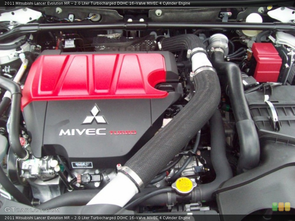 2.0 Liter Turbocharged DOHC 16-Valve MIVEC 4 Cylinder Engine for the 2011 Mitsubishi Lancer Evolution #54543936