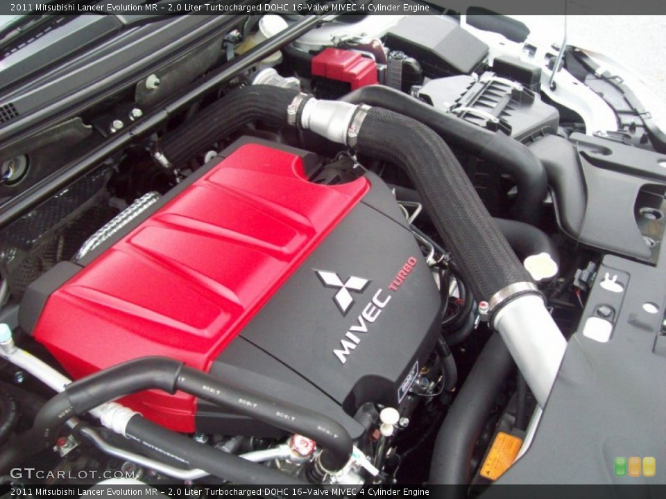 2.0 Liter Turbocharged DOHC 16-Valve MIVEC 4 Cylinder Engine for the 2011 Mitsubishi Lancer Evolution #54543946