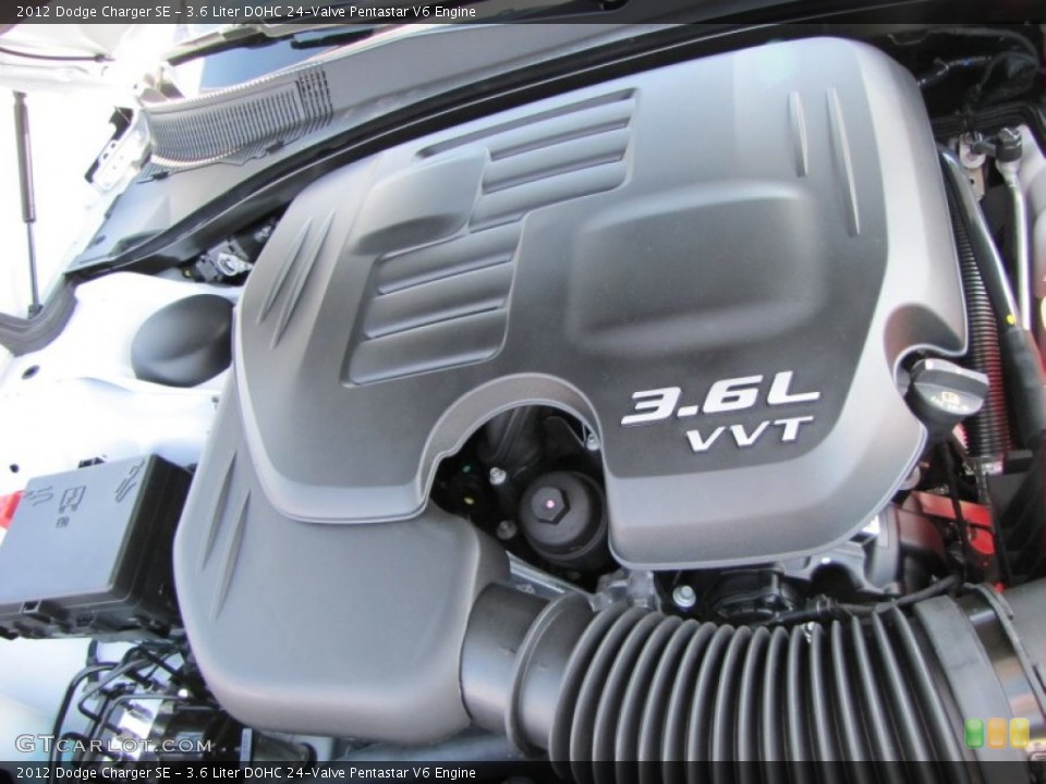 3.6 Liter DOHC 24-Valve Pentastar V6 Engine for the 2012 Dodge Charger #54548313