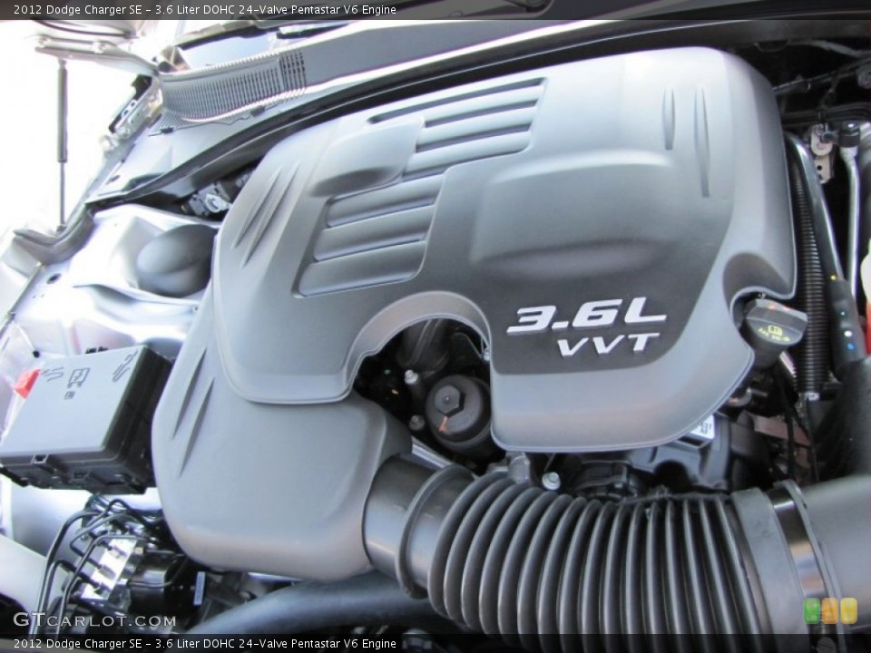3.6 Liter DOHC 24-Valve Pentastar V6 Engine for the 2012 Dodge Charger #54548541