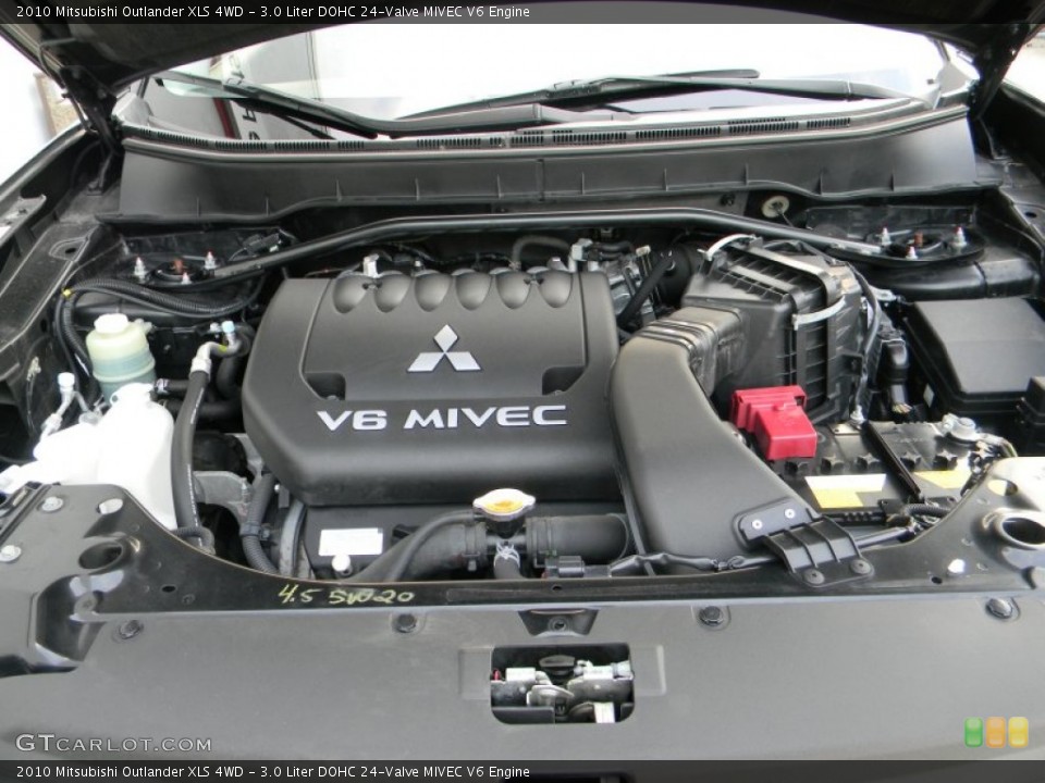 3.0 Liter DOHC 24-Valve MIVEC V6 Engine for the 2010 Mitsubishi Outlander #54556281