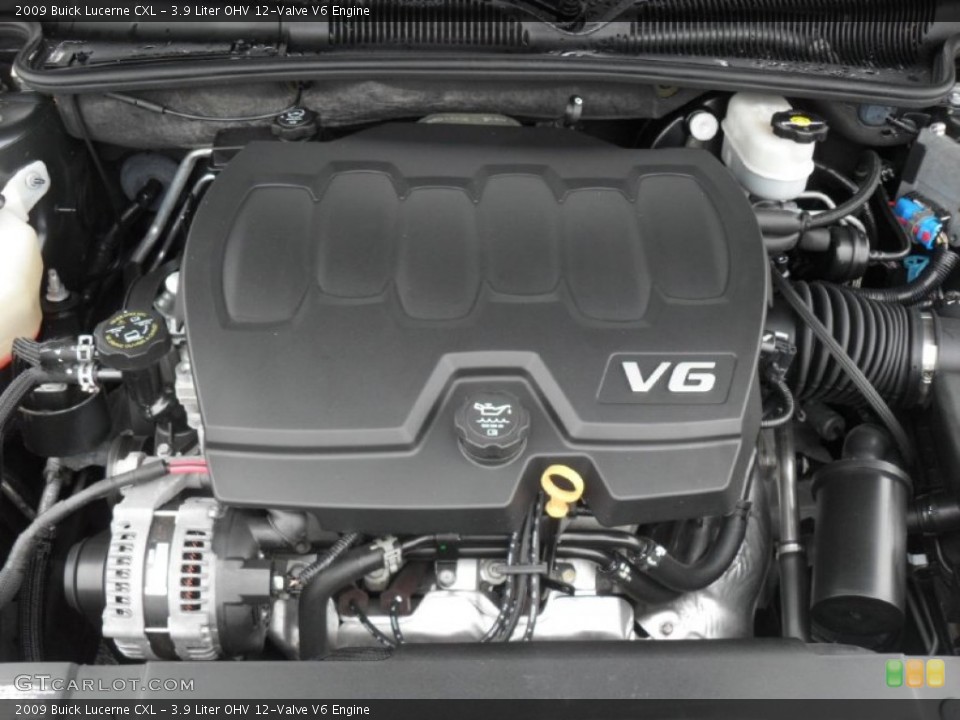 3.9 Liter OHV 12-Valve V6 Engine for the 2009 Buick Lucerne #54565743