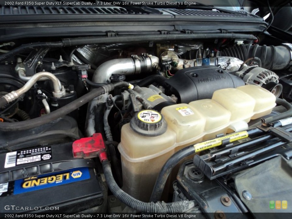 7.3 Liter OHV 16V Power Stroke Turbo Diesel V8 Engine for the 2002 Ford F350 Super Duty #54566478