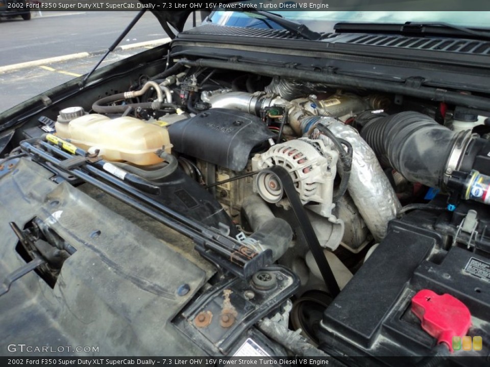 7.3 Liter OHV 16V Power Stroke Turbo Diesel V8 Engine for the 2002 Ford F350 Super Duty #54566487