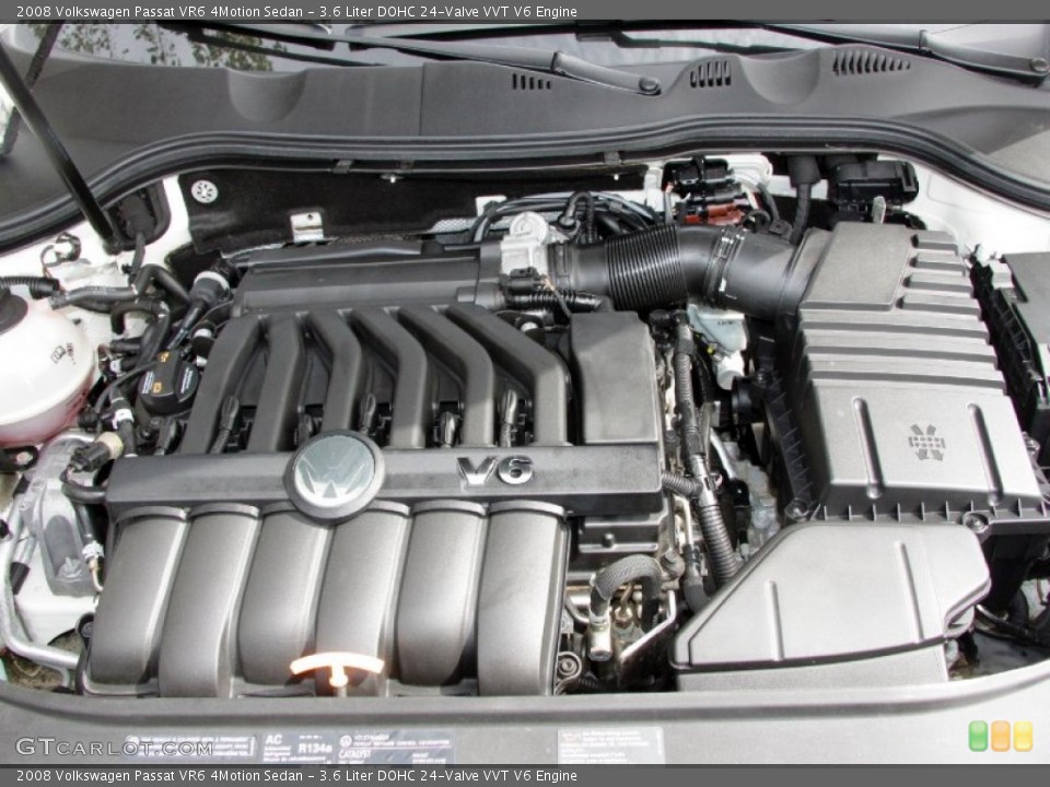 3.6 Liter DOHC 24-Valve VVT V6 Engine for the 2008 Volkswagen Passat #54569117