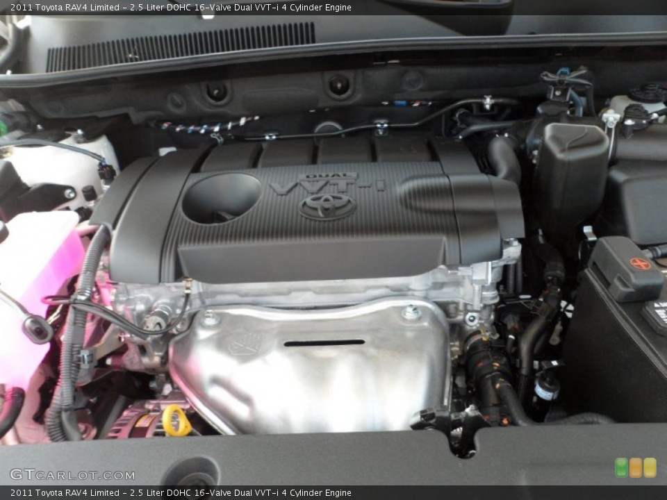 2.5 Liter DOHC 16-Valve Dual VVT-i 4 Cylinder Engine for the 2011 Toyota RAV4 #54571969