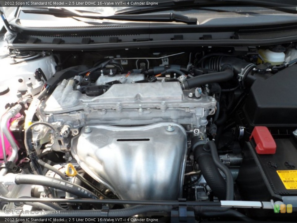2.5 Liter DOHC 16-Valve VVT-i 4 Cylinder Engine for the 2012 Scion tC #54573132