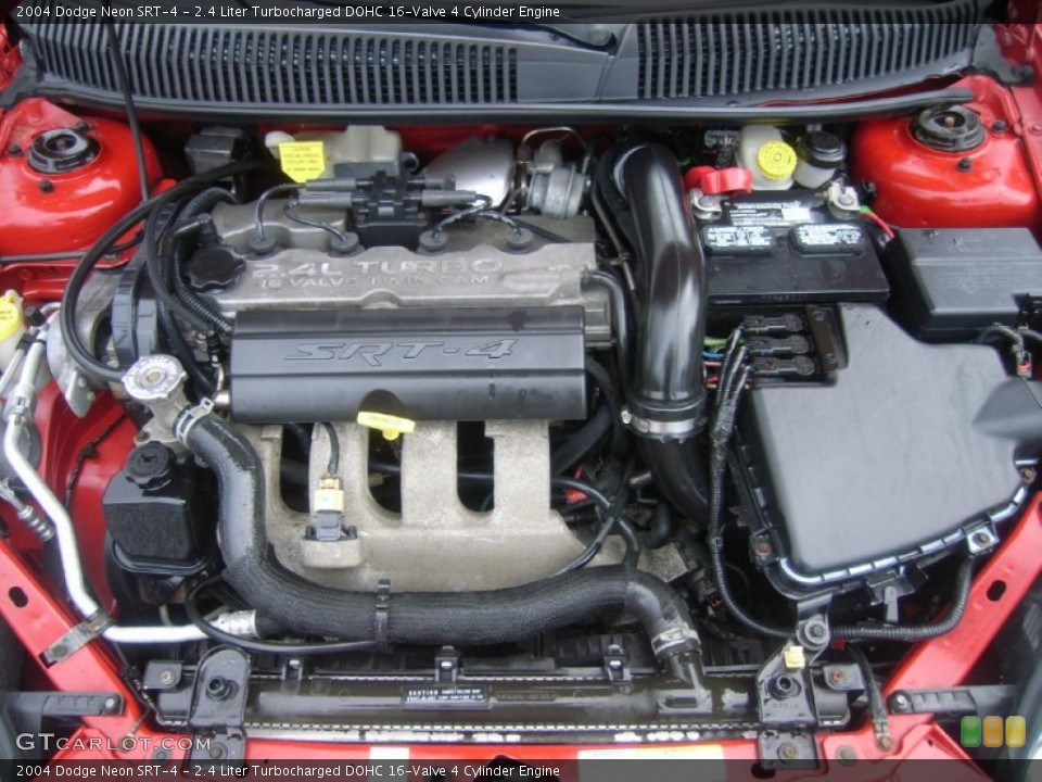 2.4 Liter Turbocharged DOHC 16-Valve 4 Cylinder Engine for the 2004 Dodge Neon #54584120
