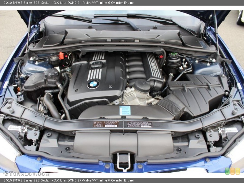 3.0 Liter DOHC 24-Valve VVT Inline 6 Cylinder Engine for the 2010 BMW 3 Series #54587138