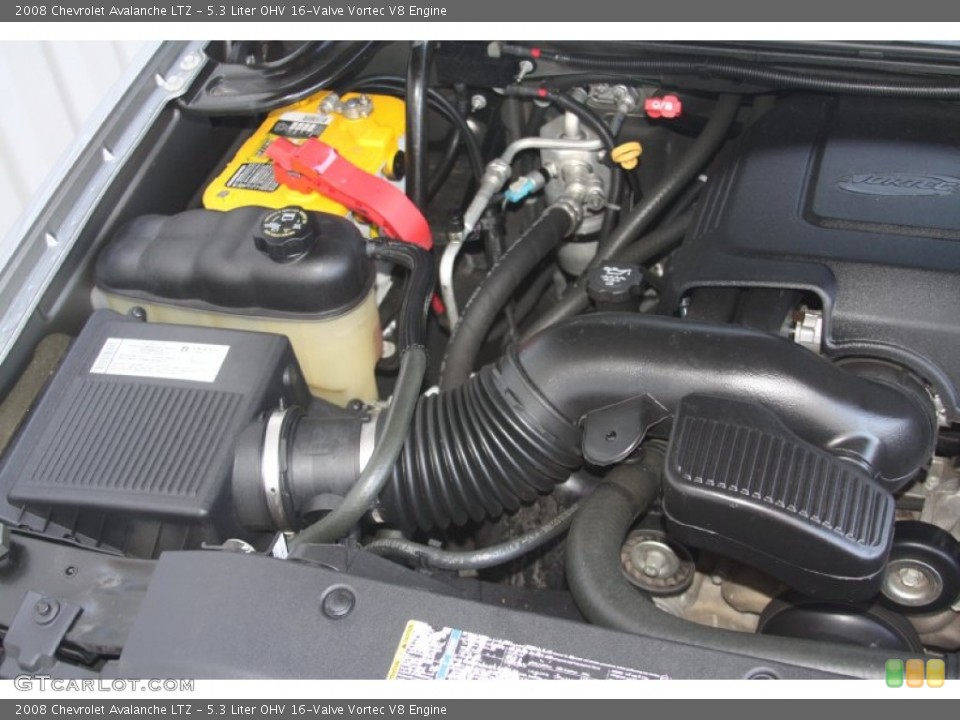 5.3 Liter OHV 16-Valve Vortec V8 Engine for the 2008 Chevrolet Avalanche #54593906
