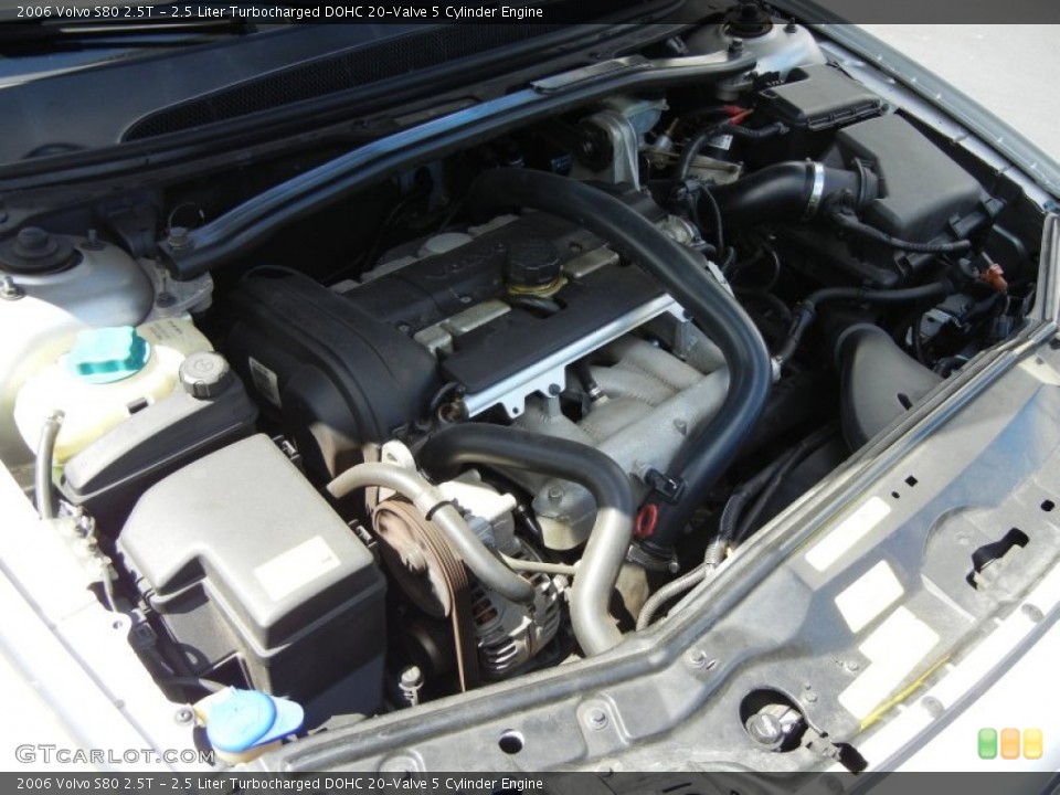 2.5 Liter Turbocharged DOHC 20-Valve 5 Cylinder Engine for the 2006 Volvo S80 #54596165