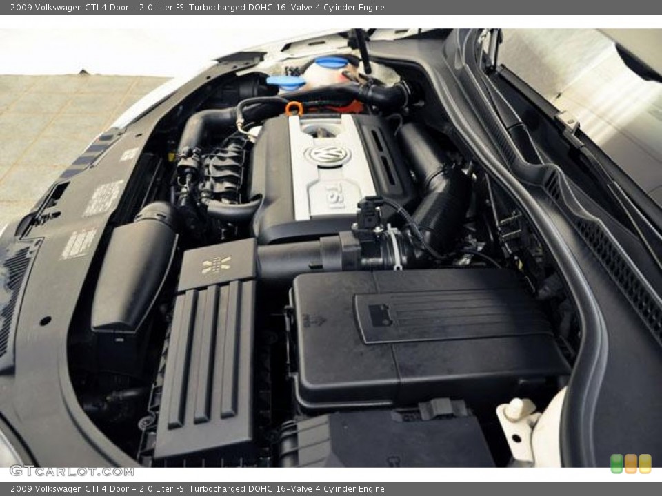 2.0 Liter FSI Turbocharged DOHC 16-Valve 4 Cylinder Engine for the 2009 Volkswagen GTI #54597053