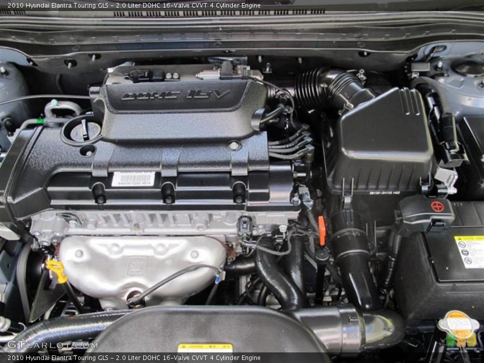 2.0 Liter DOHC 16-Valve CVVT 4 Cylinder Engine for the 2010 Hyundai Elantra #54597331