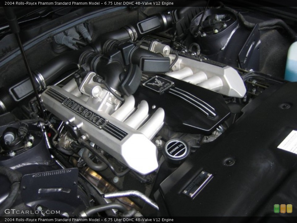 6.75 Liter DOHC 48-Valve V12 Engine for the 2004 Rolls-Royce Phantom #54597485