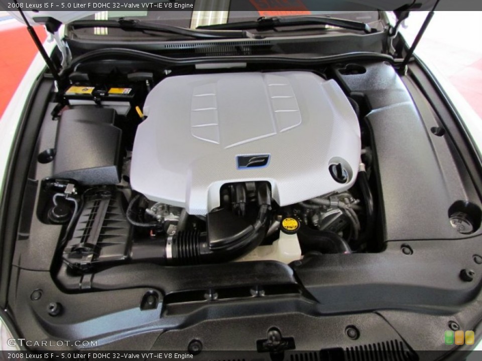 5.0 Liter F DOHC 32-Valve VVT-iE V8 Engine for the 2008 Lexus IS #54597884