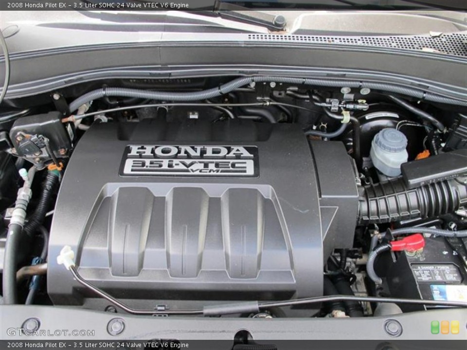 3.5 Liter SOHC 24 Valve VTEC V6 2008 Honda Pilot Engine