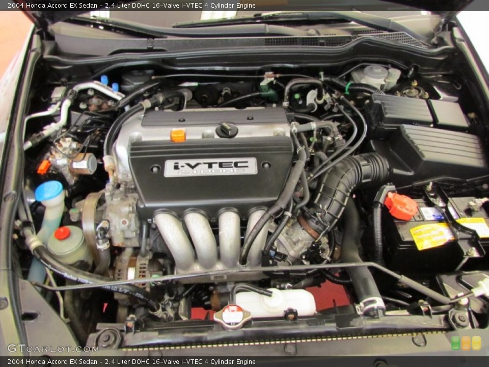 2.4 Liter DOHC 16-Valve i-VTEC 4 Cylinder Engine for the 2004 Honda Accord #54600341