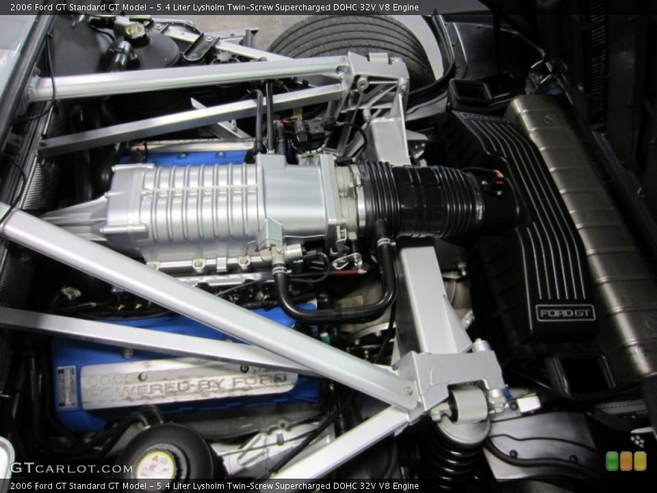 5.4 Liter Lysholm Twin-Screw Supercharged DOHC 32V V8 Engine for the 2006 Ford GT #54608436