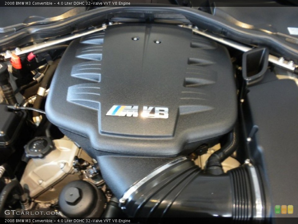 4.0 Liter DOHC 32-Valve VVT V8 Engine for the 2008 BMW M3 #54609284