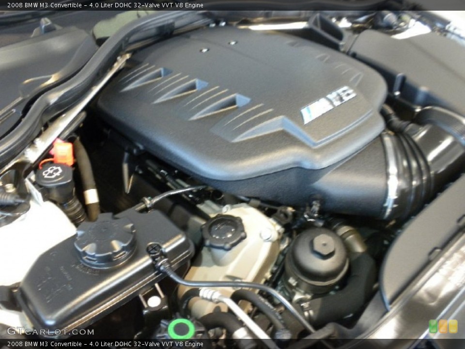 4.0 Liter DOHC 32-Valve VVT V8 Engine for the 2008 BMW M3 #54609293