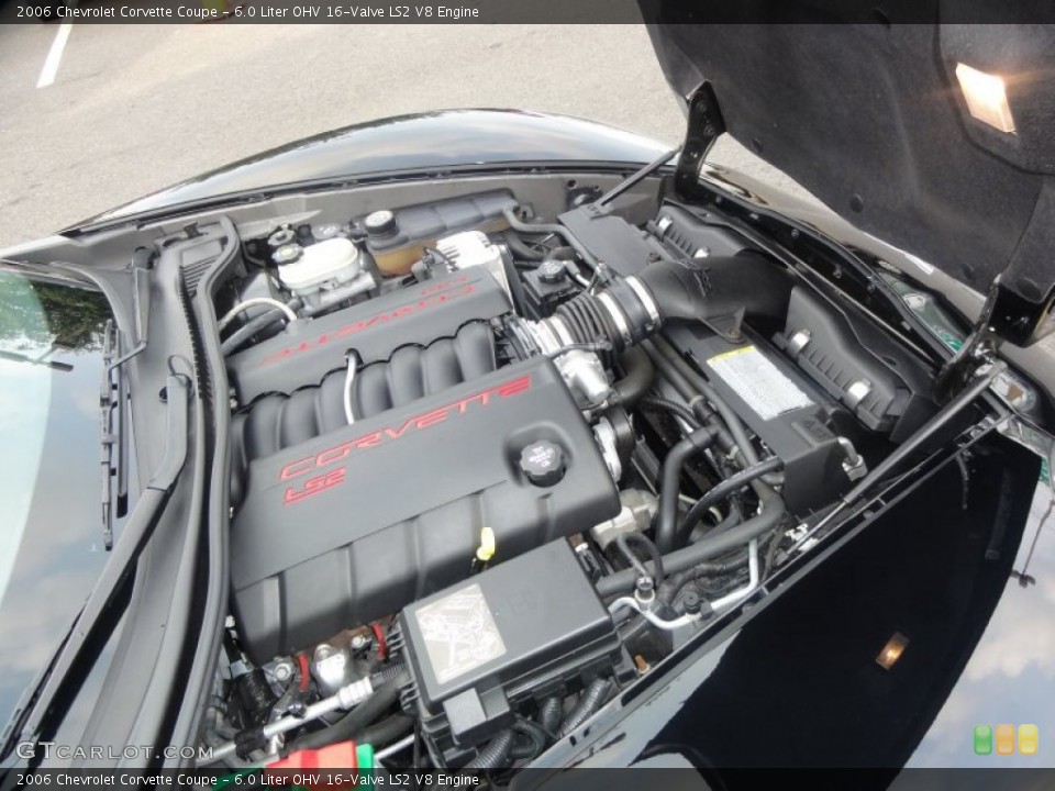 6.0 Liter OHV 16-Valve LS2 V8 Engine for the 2006 Chevrolet Corvette #54610452