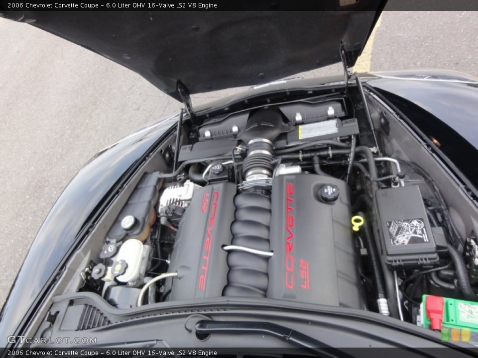 6.0 Liter OHV 16-Valve LS2 V8 Engine for the 2006 Chevrolet Corvette #54610461